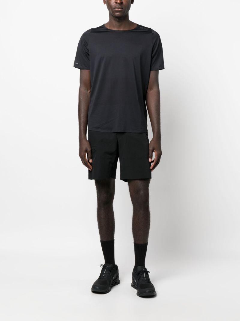 Black Peaceshell Solotex Hiking Shorts