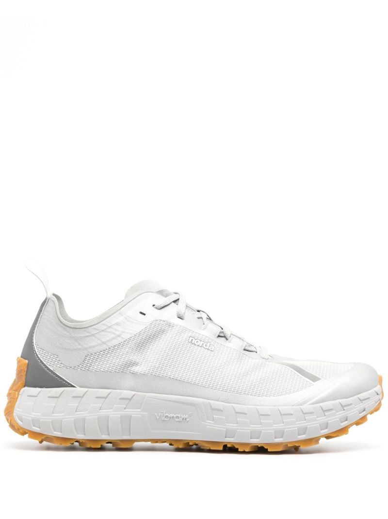 X Norda White Mesh Low-top Sneakers