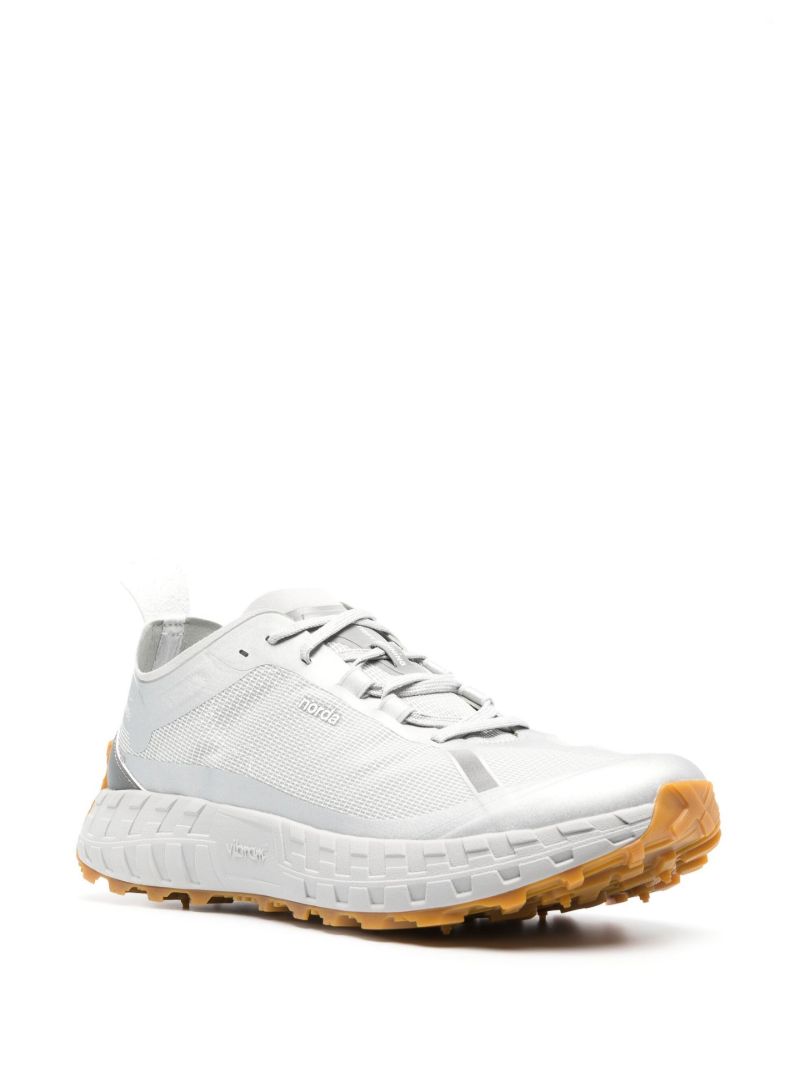 X Norda White Mesh Low-top Sneakers