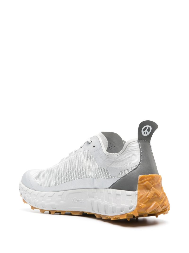 X Norda White Mesh Low-top Sneakers