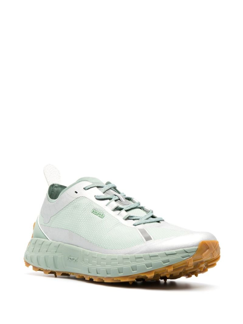X Norda Green Mesh Low-top Sneakers