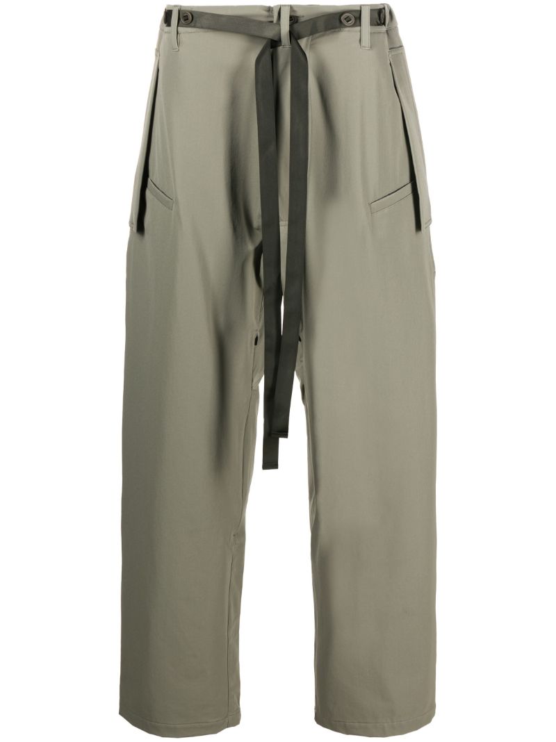 Green Schoeller Dryskin Vent Trousers