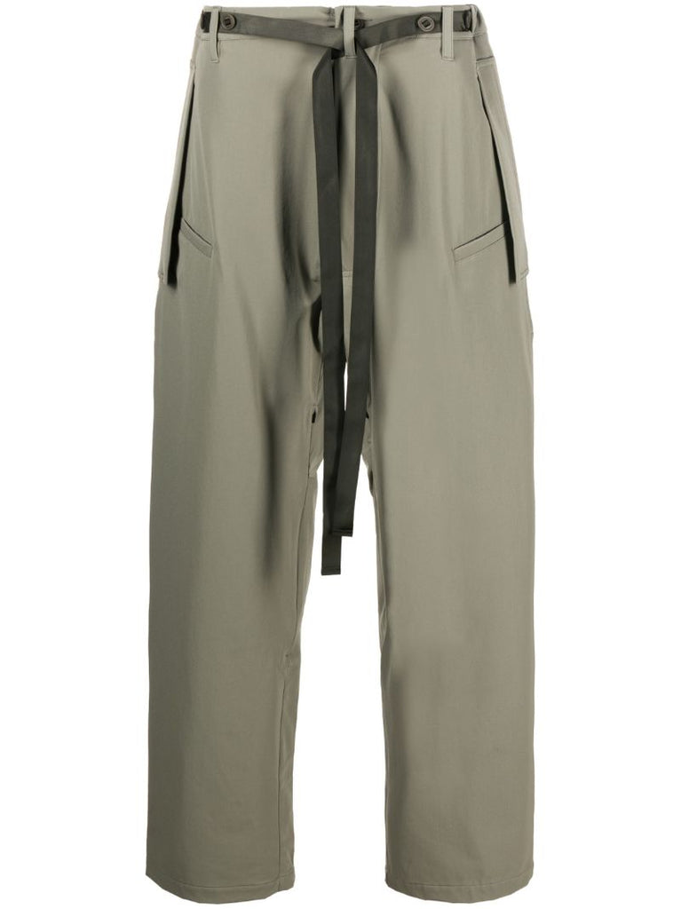 Green Schoeller Dryskin Vent Trousers
