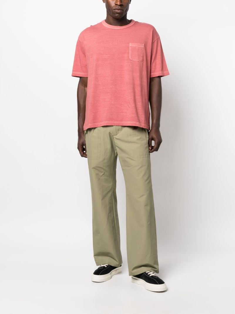 Red Amplus Cotton T-shirt