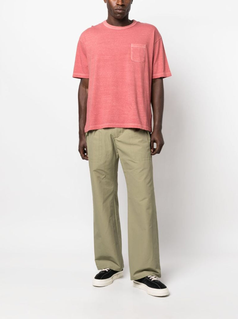 Red Amplus Cotton T-shirt