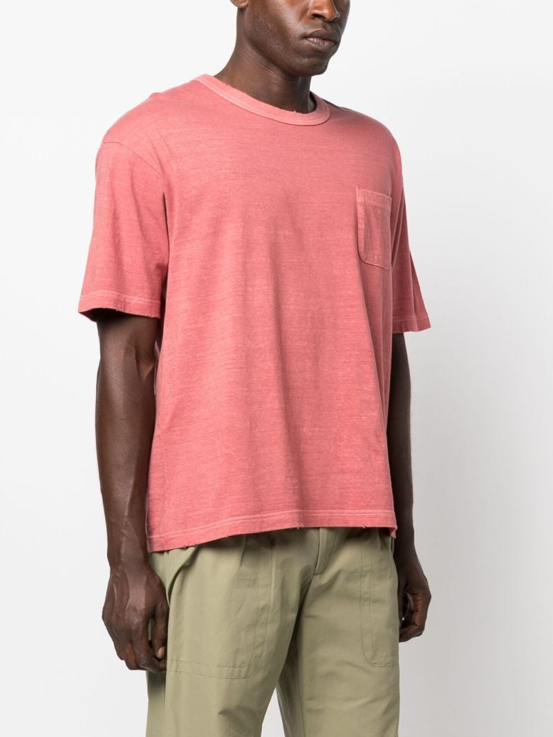 Red Amplus Cotton T-shirt