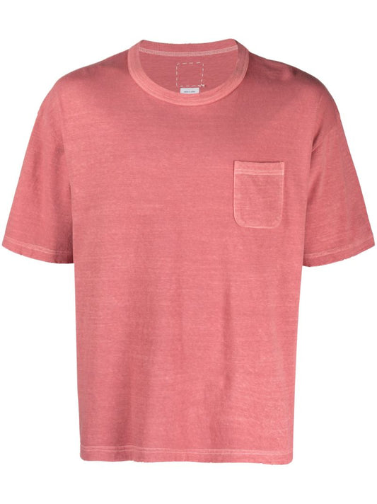 Red Amplus Cotton T-shirt