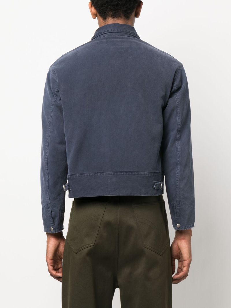 Blue Alpha Cotton Jacket