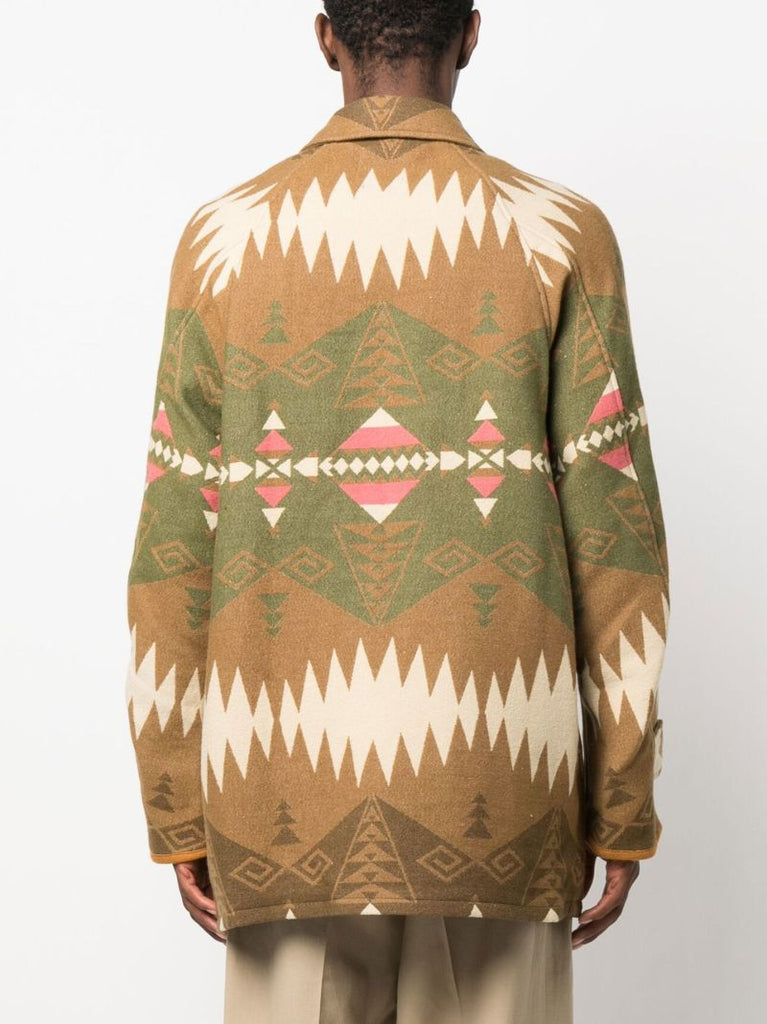 Green Hopiland Single-breasted Coat