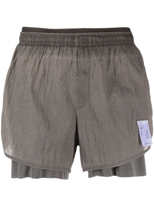 Grey Rippy Running Shorts