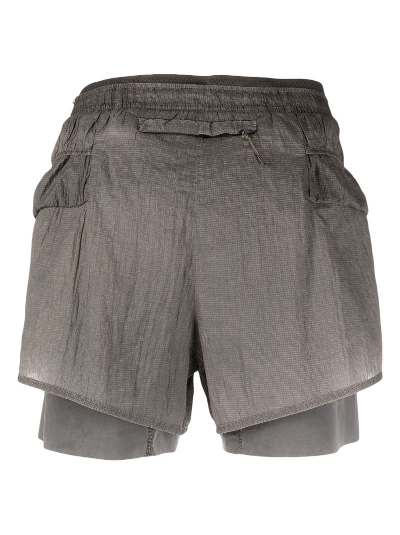Grey Rippy Running Shorts