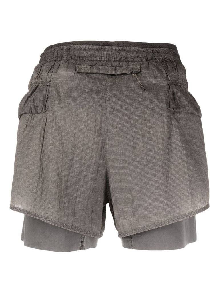 Grey Rippy Running Shorts