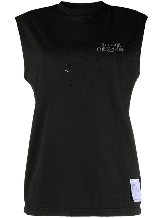 Black MothtechÃ¢â_x0080__x009e_Â¢ Sleeveless Tank Top