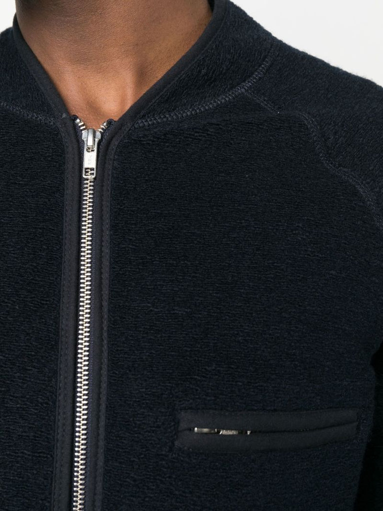 Blue Zip-up Fleece Jacket