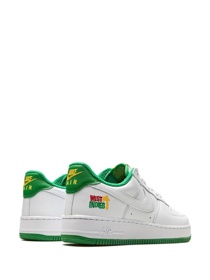 White Air Force 1 West Indies Sneakers