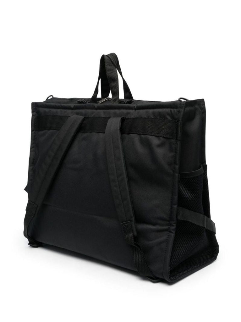 X Telfar Black Shopper Tote Backpack