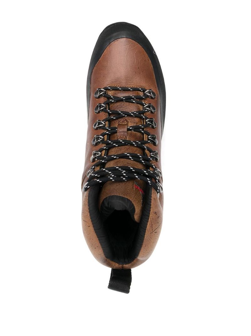 Brown Andreas Leather Ankle Boots