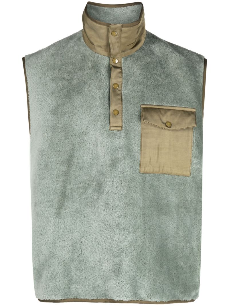 Light Green and Grey Barlow Gilet