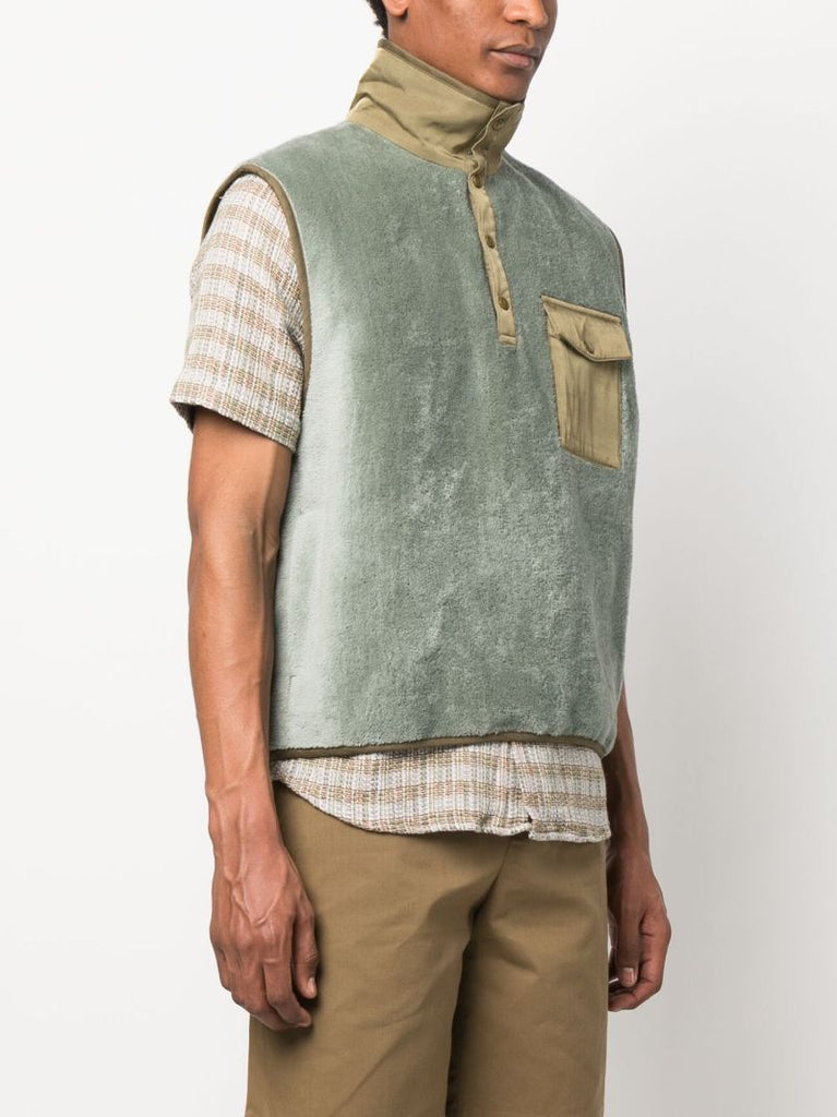 Light Green and Grey Barlow Gilet