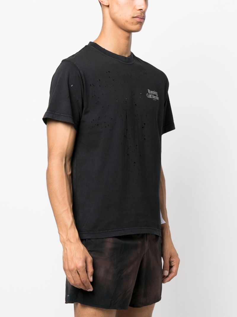 Black Mothtech Running T-shirt