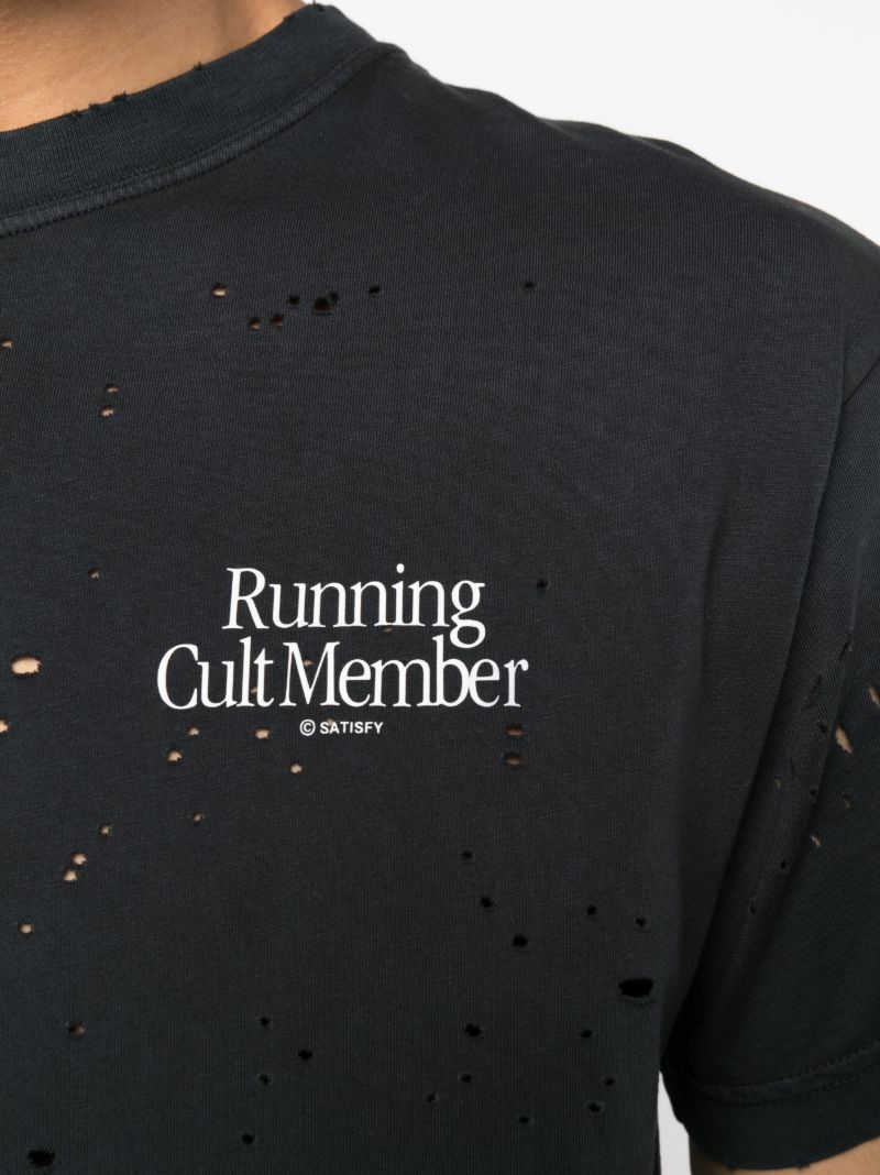 Black Mothtech Running T-shirt