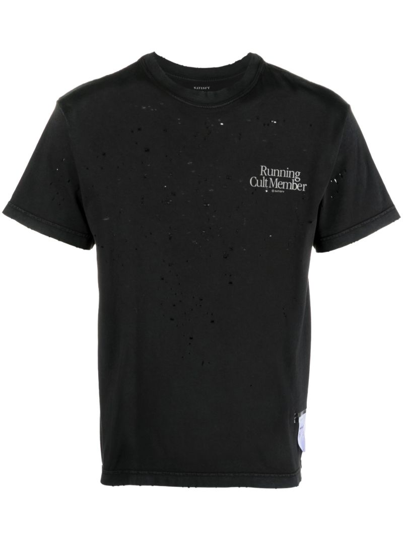Black Mothtech Running T-shirt