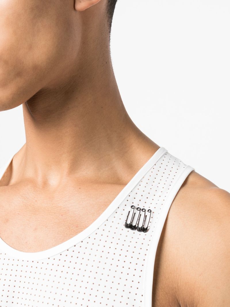 White Space-o Singlet Vest