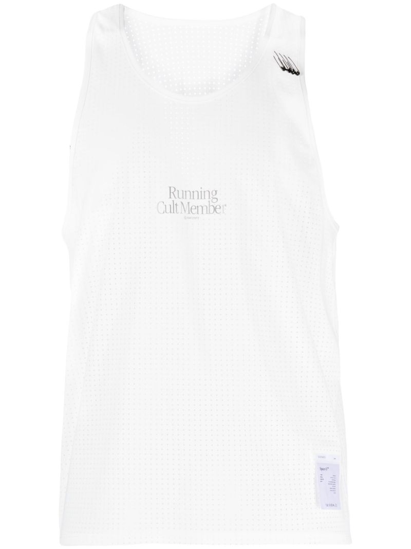 White Space-o Singlet Vest