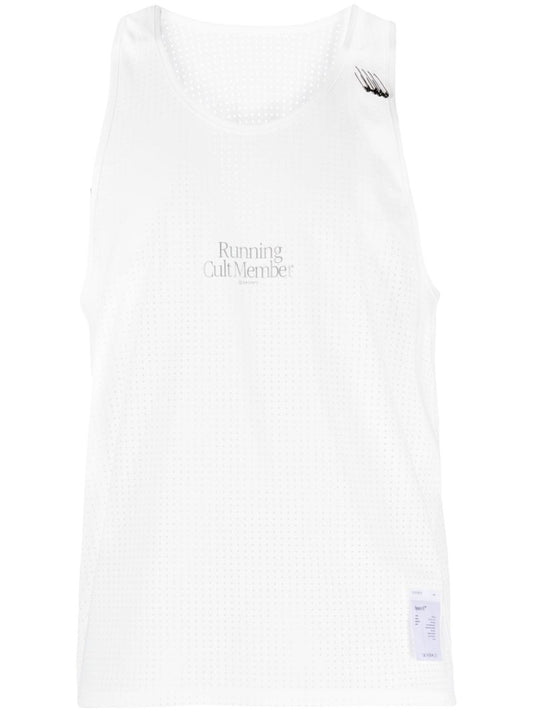White Space-o Singlet Vest