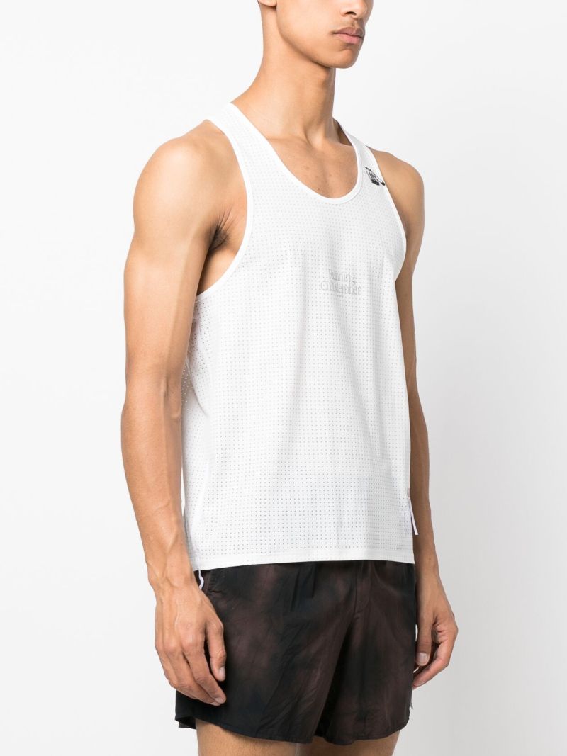 White Space-o Singlet Vest