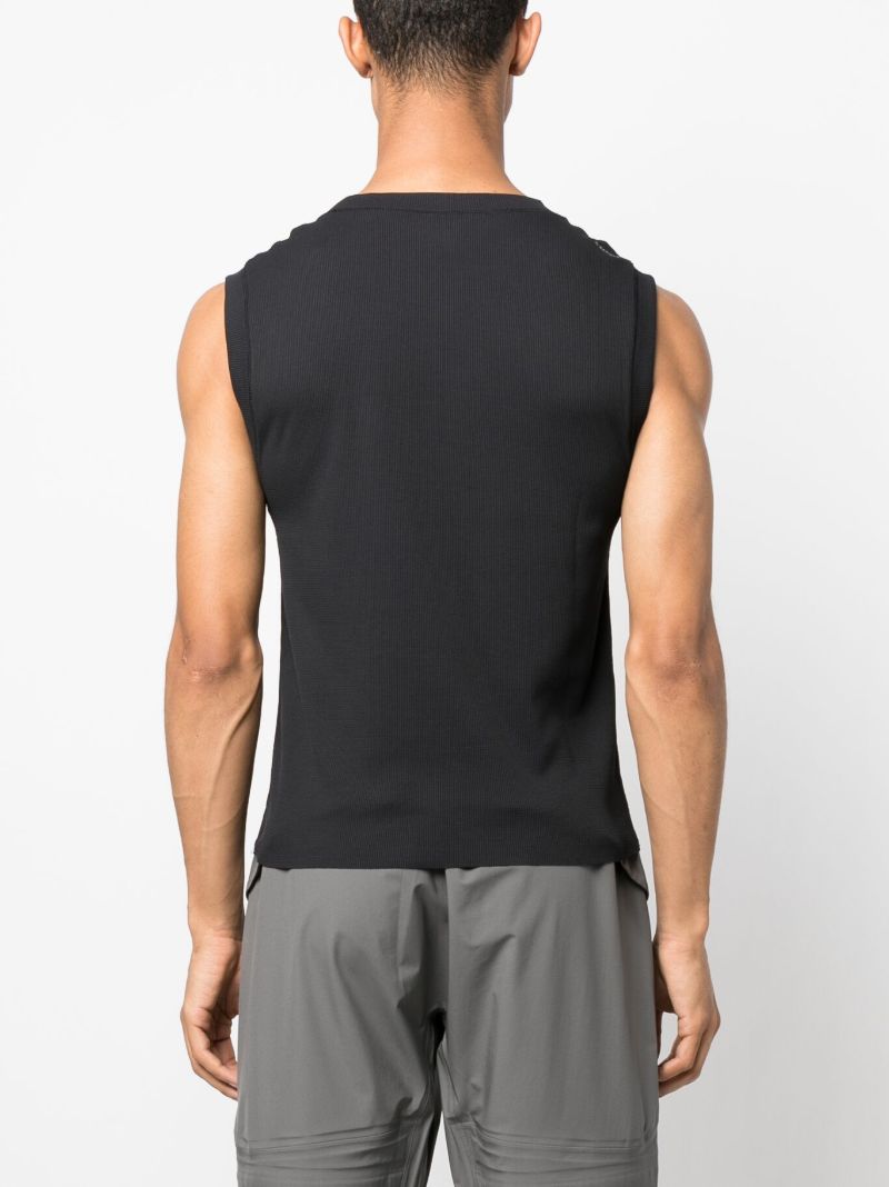 Black Aura3 Singlet Base Layer Top