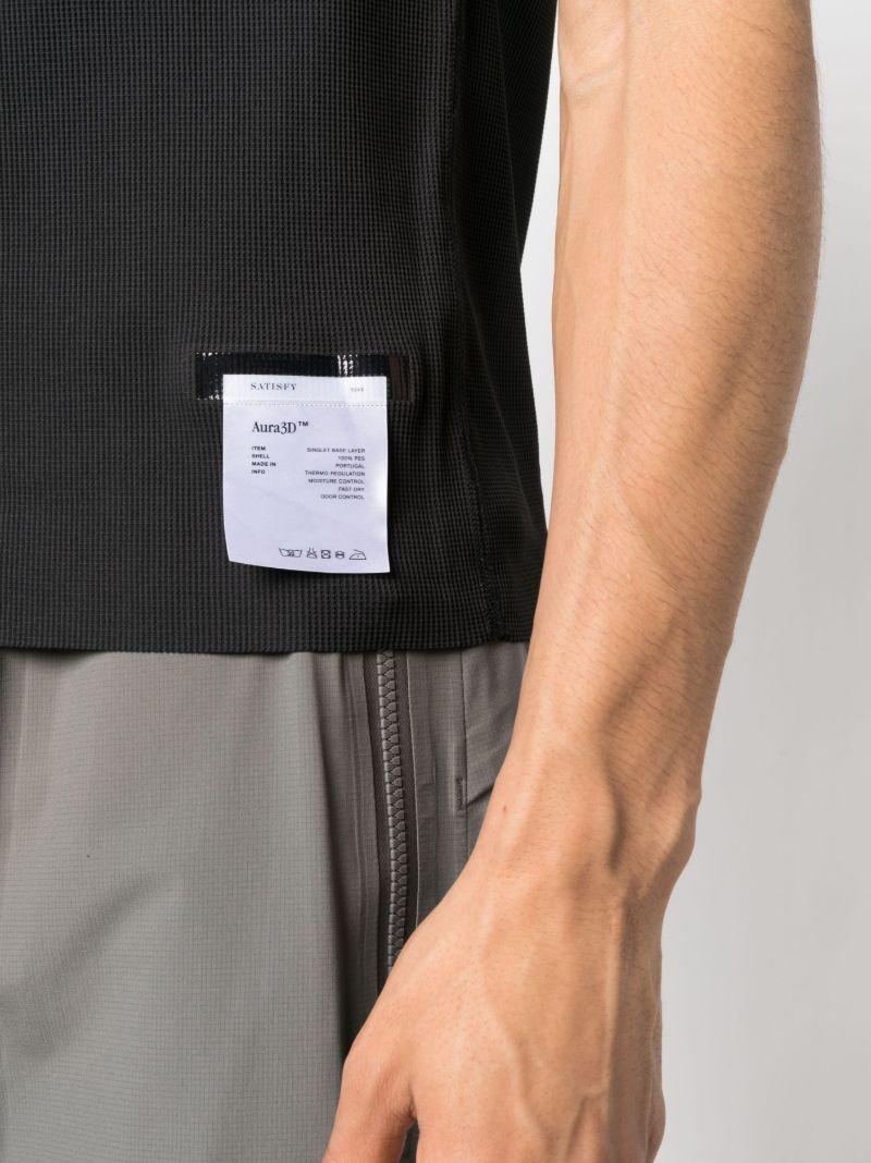 Black Aura3 Singlet Base Layer Top
