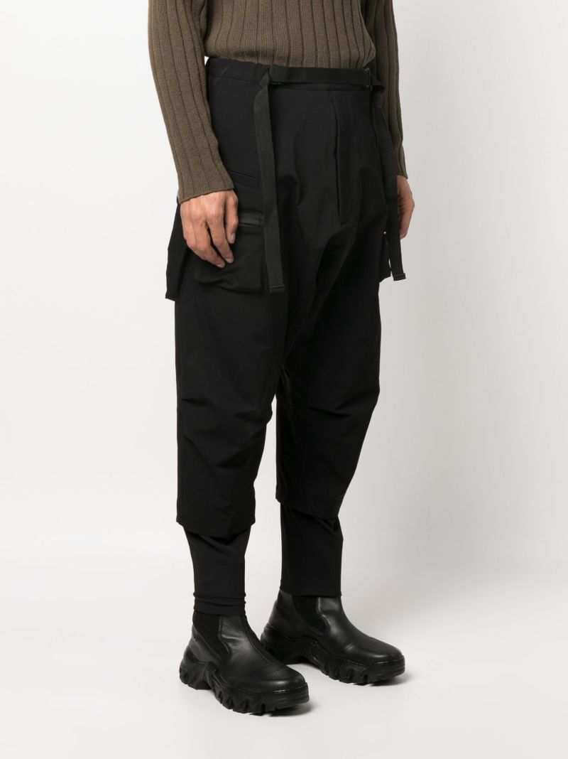 Black Schoeller Dryskin Cargo Pants