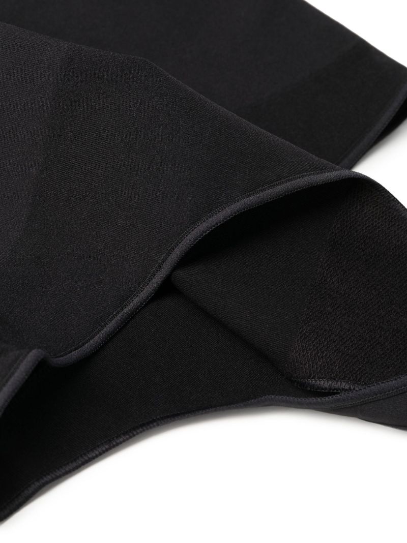 Black Ecocare High Waist Thong Set
