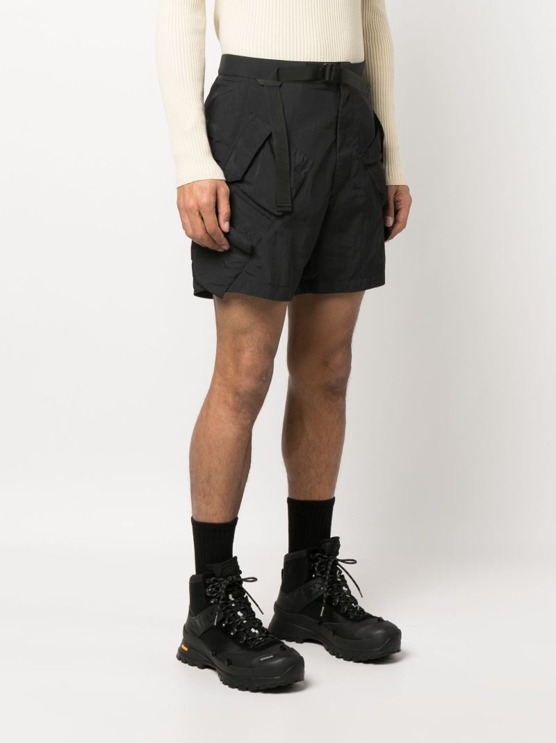 Black Bdu Cargo Shorts