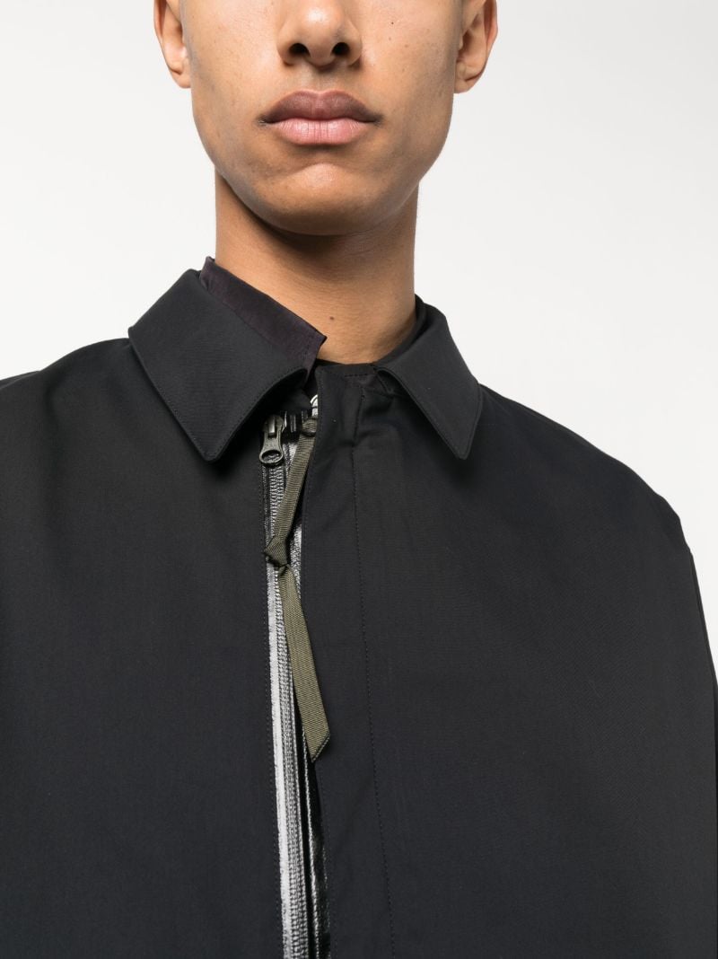 Black Micro Twill Jacket