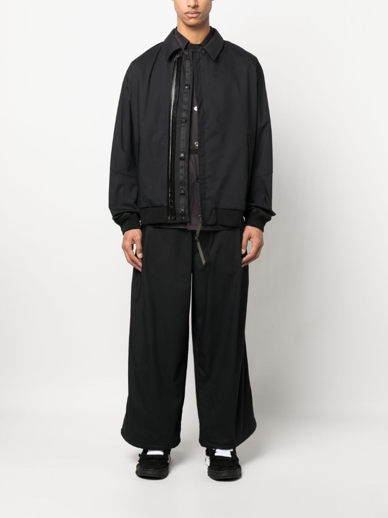 Black Micro Twill Jacket