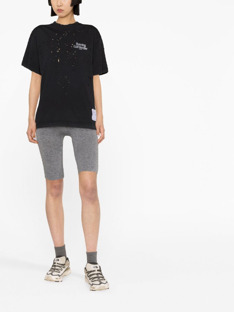 Black Mothtech Running T-shirt