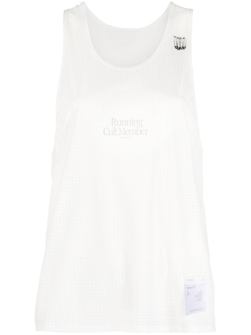 White Space-o Singlet Vest