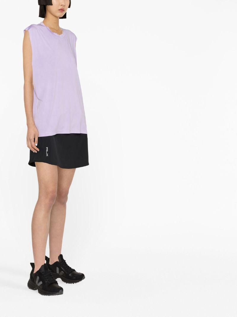 Purple Auralite Tank-t Running Top