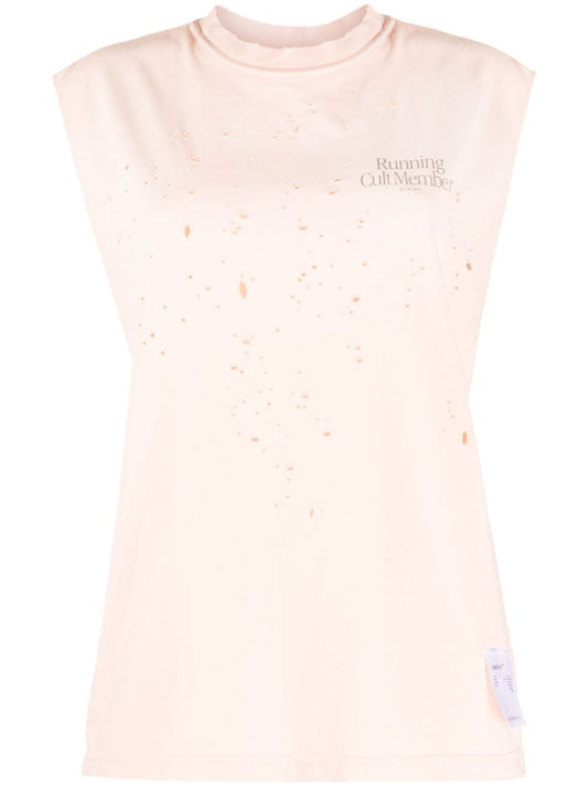 Pink Mothtech Tank Top