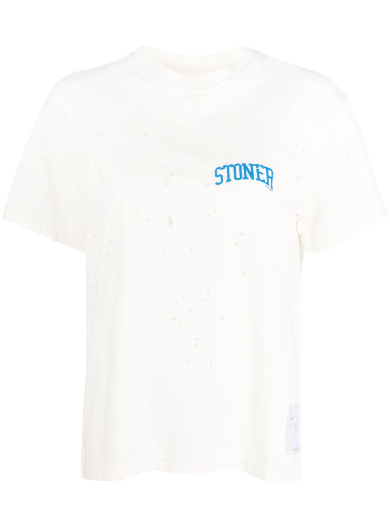 White MothtechÃ¢â_x0080__x009e_Â¢ Organic Cotton T-shirt