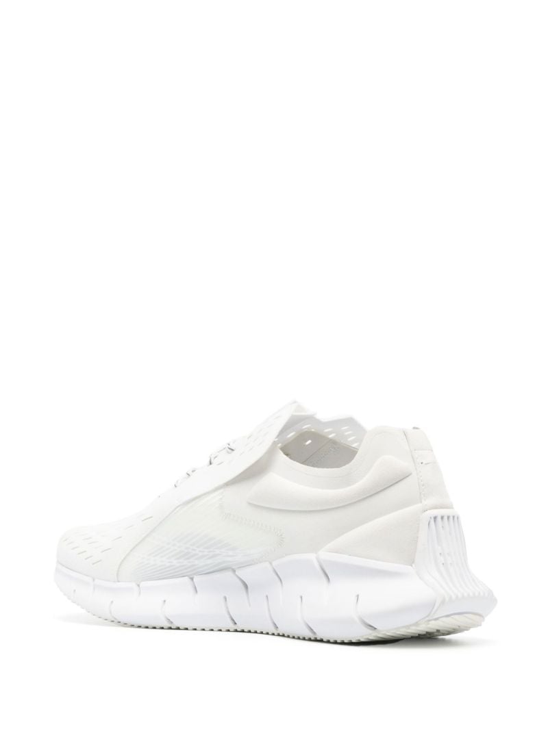 X Maison Margiela White Zig 3d Storm Low-top Sneakers