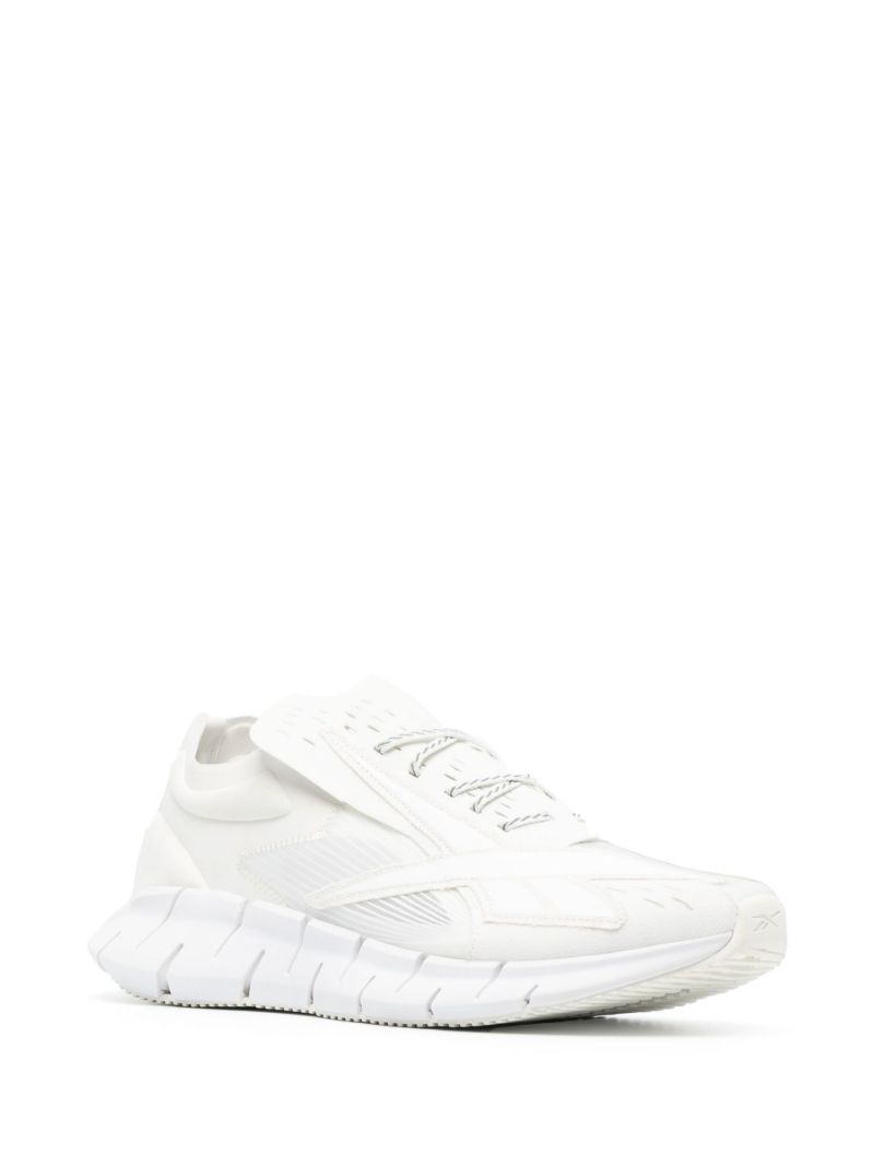 X Maison Margiela White Zig 3d Storm Low-top Sneakers