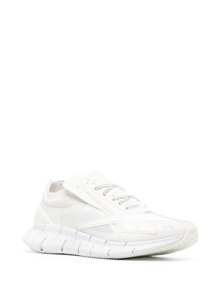 X Maison Margiela White Zig 3d Storm Low-top Sneakers