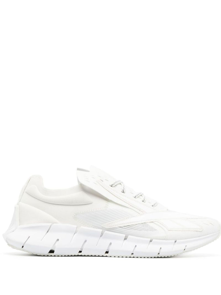 X Maison Margiela White Zig 3d Storm Low-top Sneakers