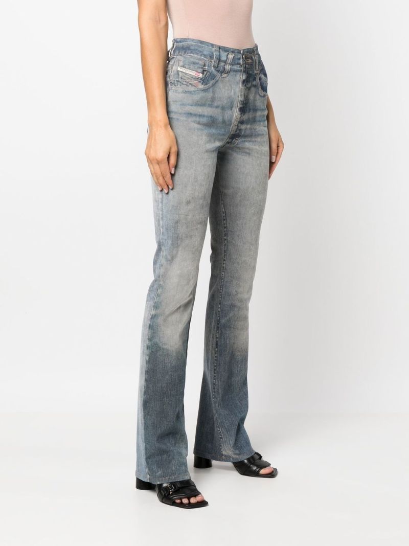 Blue D-escription Flared Jeans
