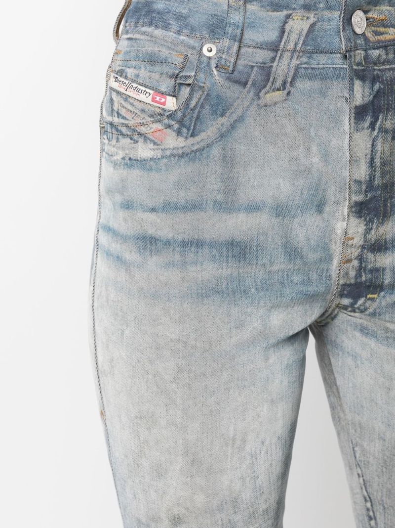Blue D-escription Flared Jeans