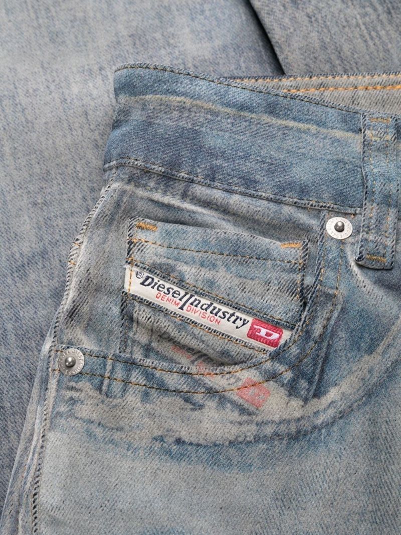 Blue D-escription Flared Jeans