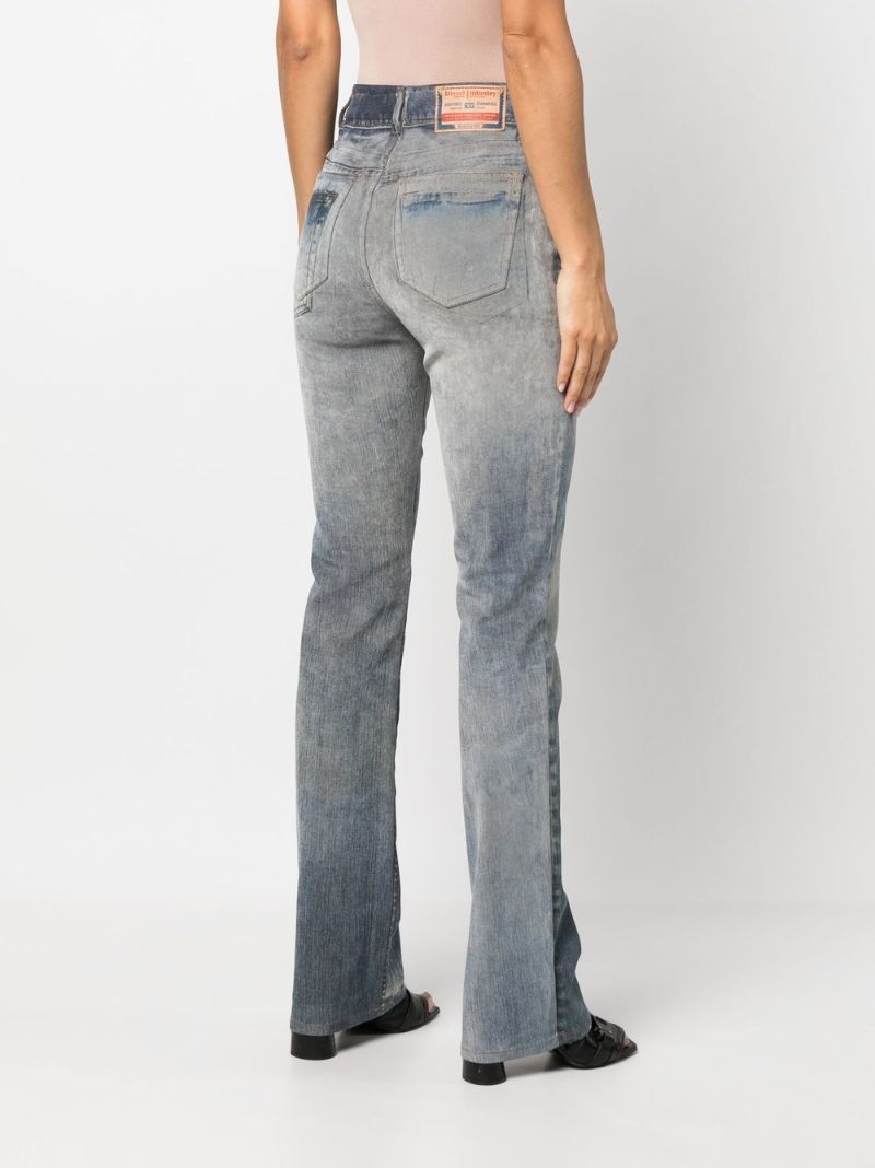 Blue D-escription Flared Jeans